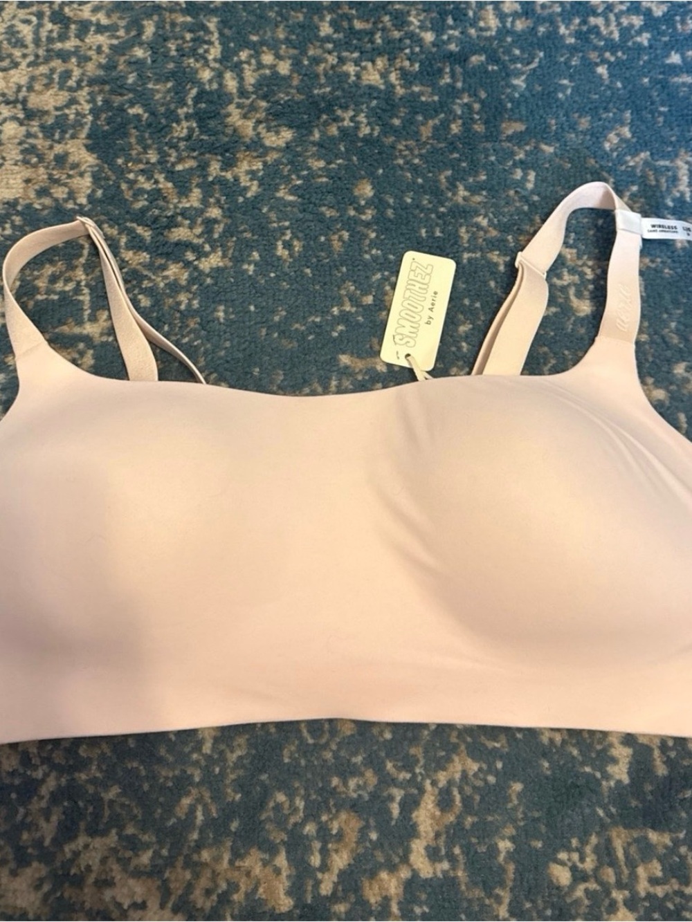 aerie Smooth Wire-Free Bralette in Light Nude